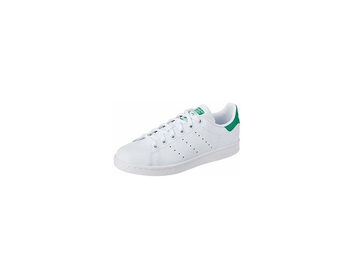 Fashion Adidas Stan Smith J - Zapatillas para Niño,Blanco