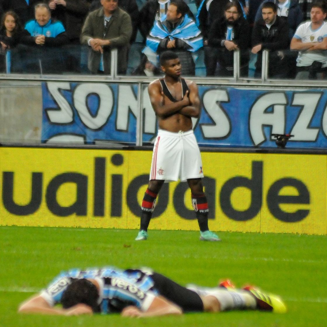 Moda Gol Lincoln flamengo x grêmio 2018