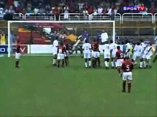 Gol de falta de Petkovic Final do Campeonato Carioca de 2001 ...