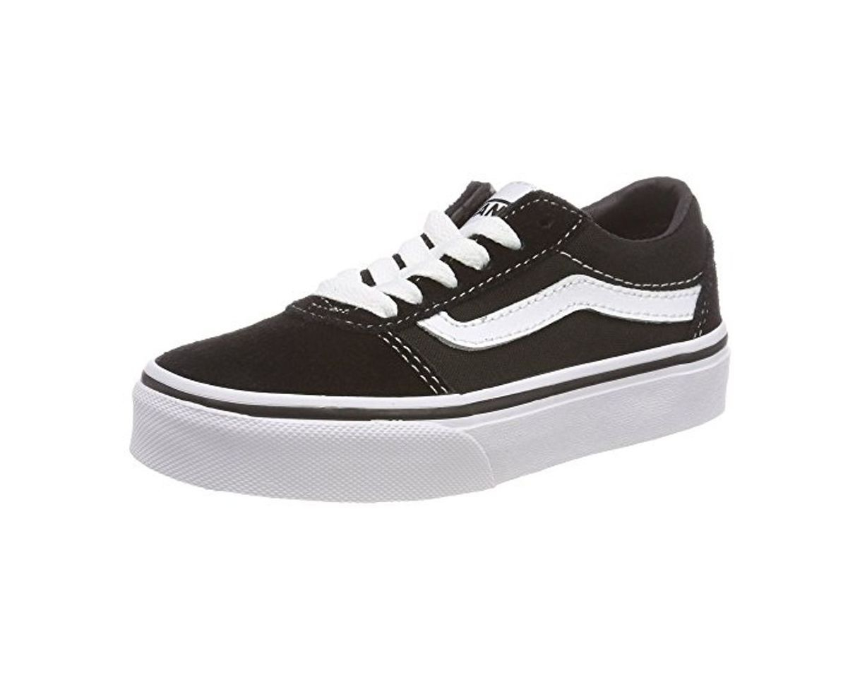 Social Vans Ward Suede/Canvas, Zapatillas Unisex niños, Negro