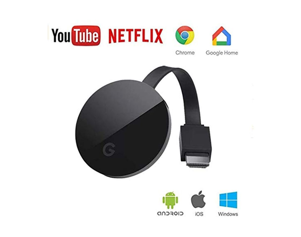 Social MLZYKYJZ Dongle de Pantalla inalámbrica, Adaptador de Pantalla WiFi, proyector de TV,