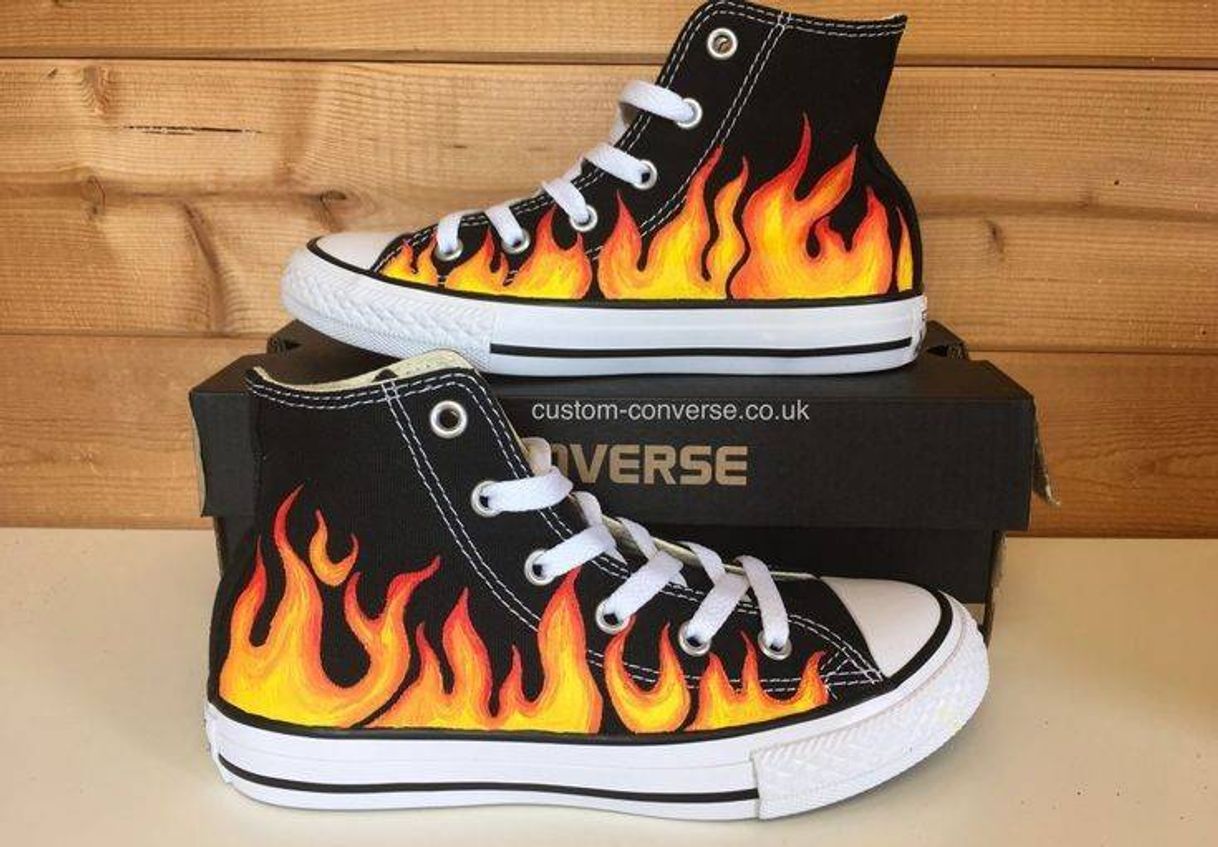 Fashion Converse Fire Style