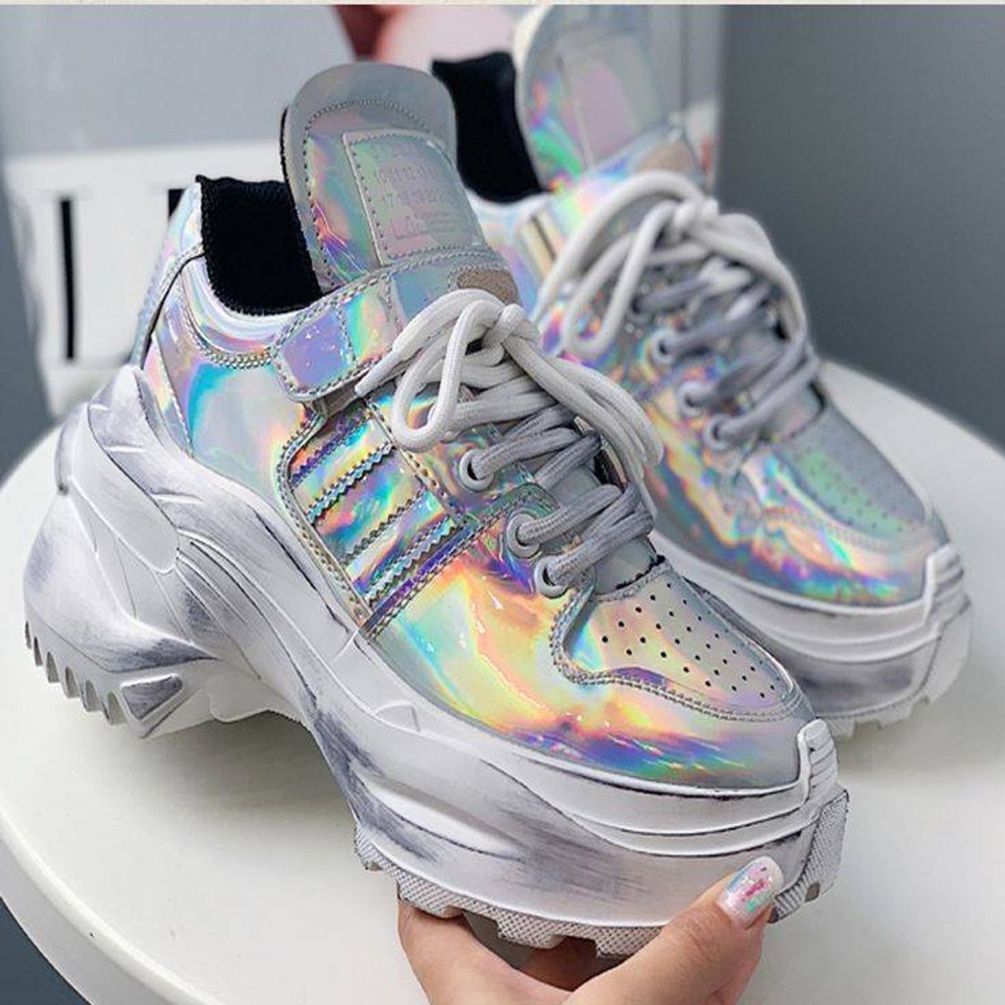 Moda HOLOGRAPHIC SHOES 