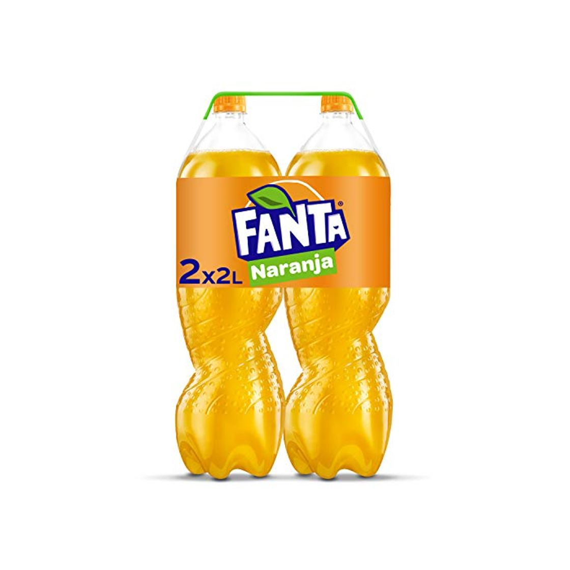 Producto Fanta - Naranja, Refresco con gas, 2 l