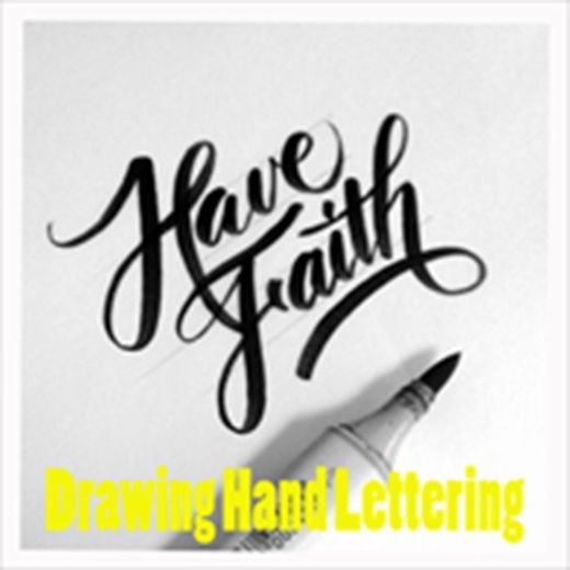 Hand Lettering Drawing