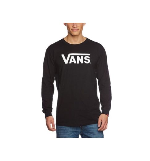 Vans Herren T Shirt M Classic Long Sleeve, Black