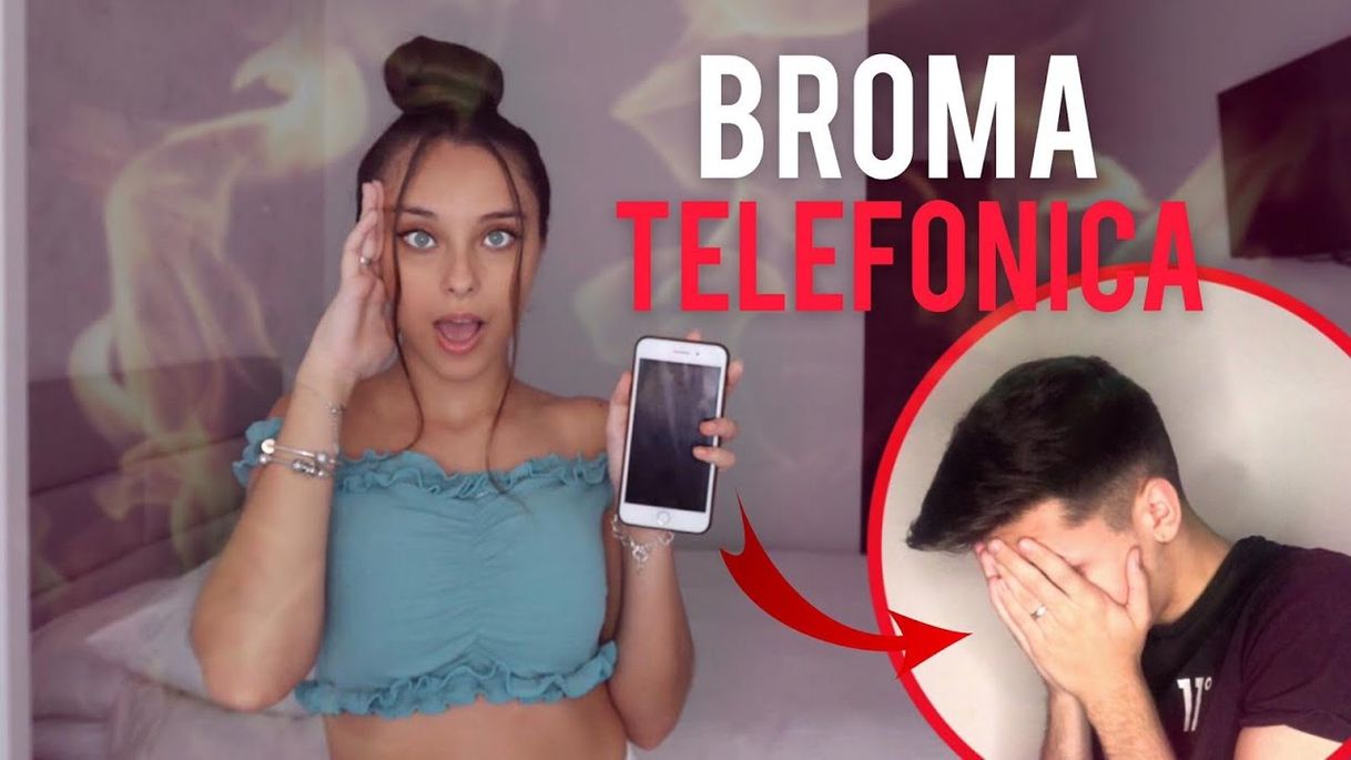 Social BROMA TELEFONICA A MI NOVIO *ACABA MAL* - YouTube