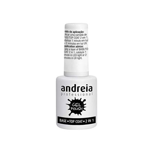 Andreia Professional Gel Polish Base y Top Coat Capa Superior 2 en