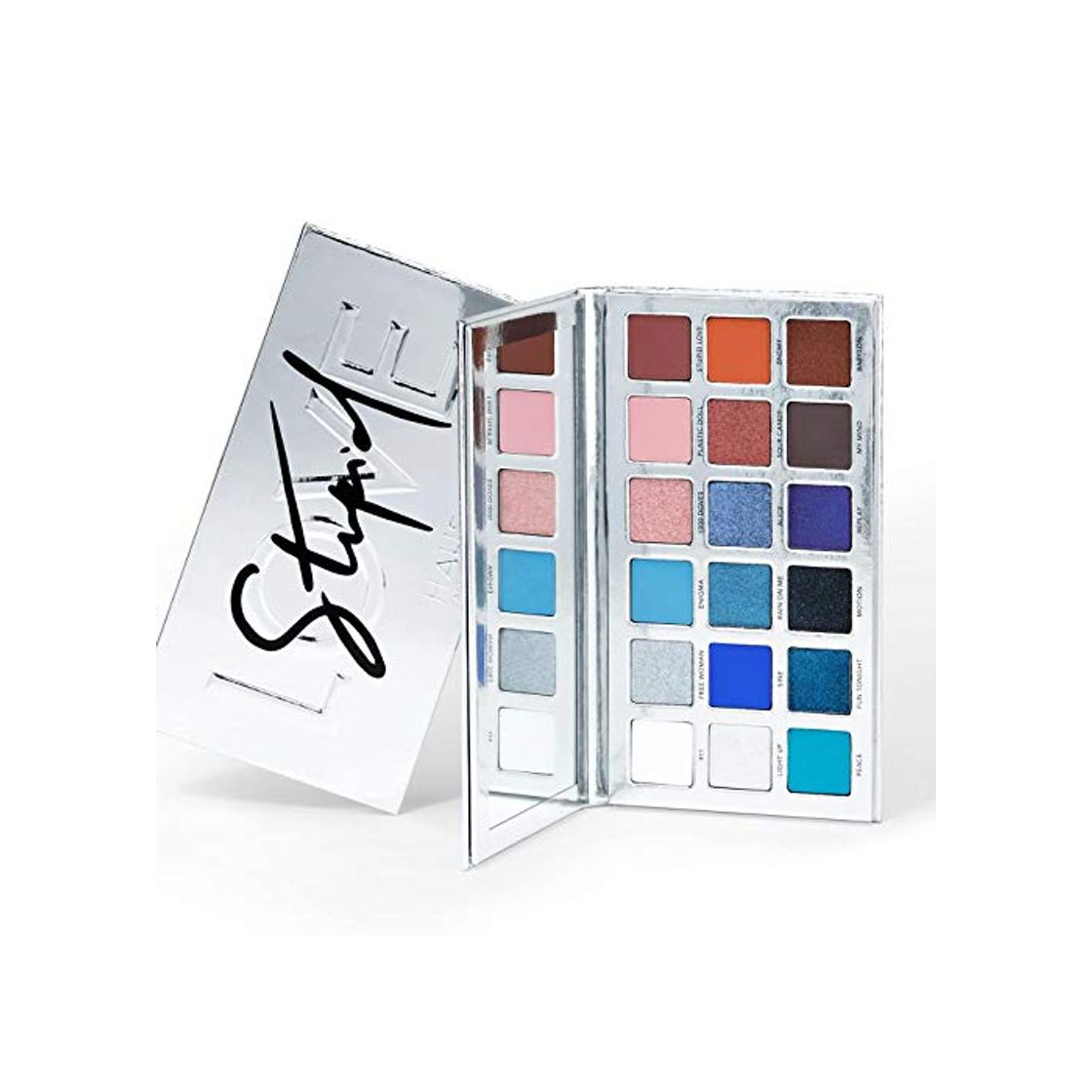 Social HAUS LABORATORIES by Lady Gaga: STUPID LOVE EYESHADOW PALETTE, Paleta de 18