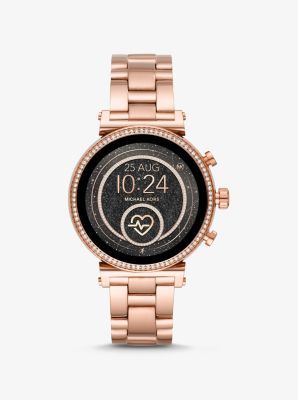 Products Gen 4 Sofie Rose Gold-tone Smartwatch