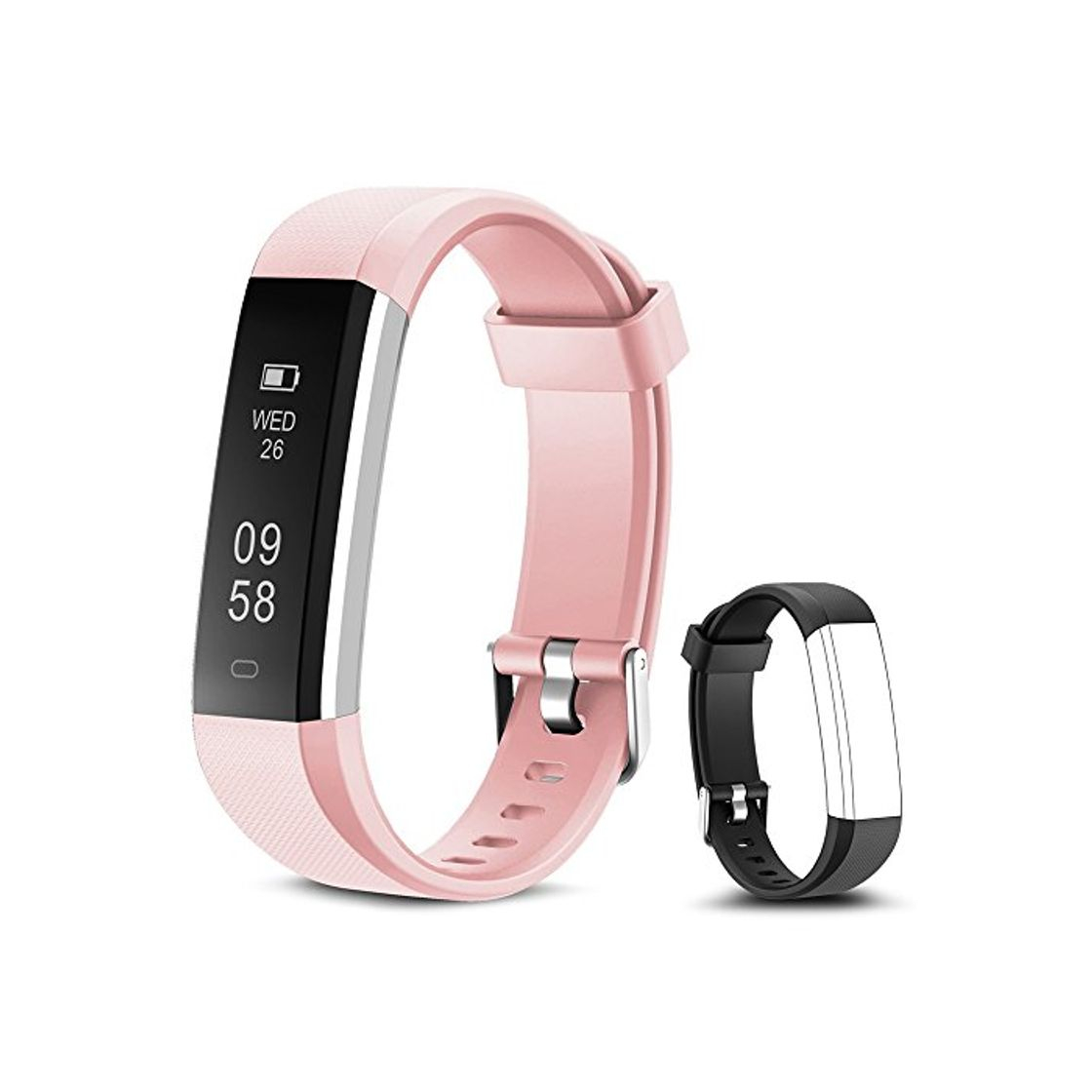 Social Rayfit Pulsera Actividad Reloj Inteligente Fitness Tracker Podómetro Monitor de Sueño Contador