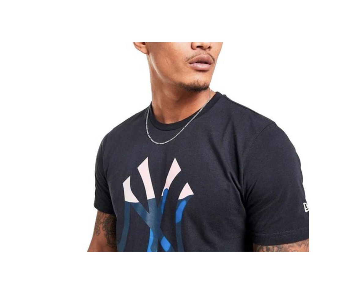 Productos T-shirt New Era NY Tee - Azul - T-shirt Homem