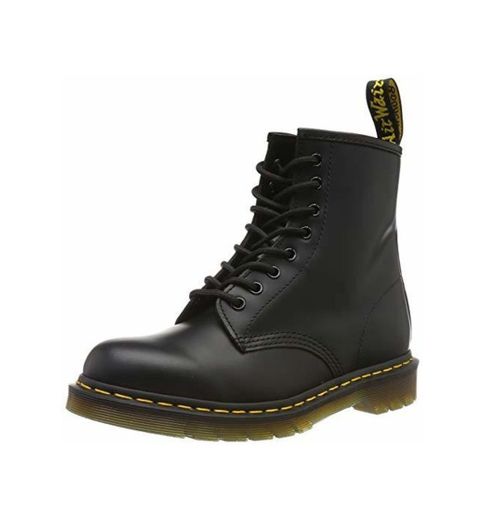 Dr. Martens 1460 Smooth, Botas Militares Unisex Adulto, Negro