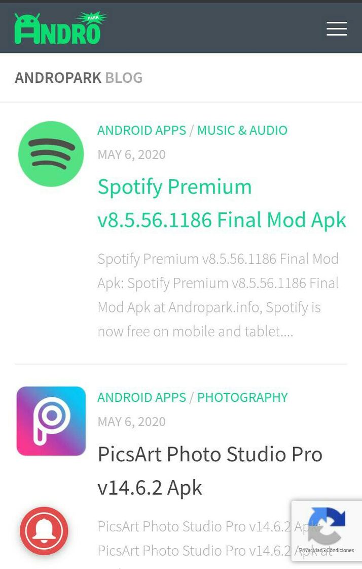 AndroPark | Download Android Premium Apps And Games