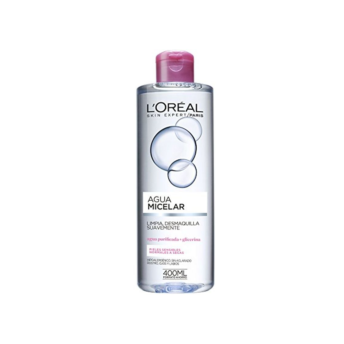 Producto L'Oreal Paris Dermo Expertise - Agua Micelar para Pieles Sensibles