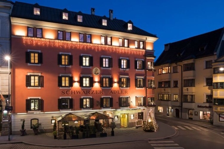 Lugares Hotel Schwarzer Adler Innsbruck