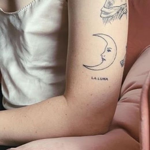 Lua aesthetic tattoo