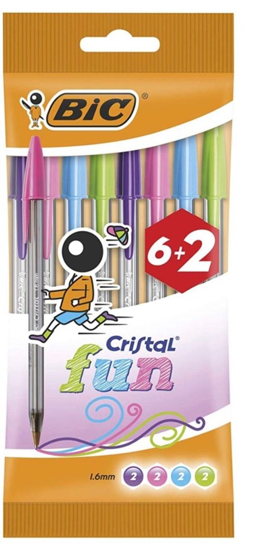 Fashion Bic Cristal Colores