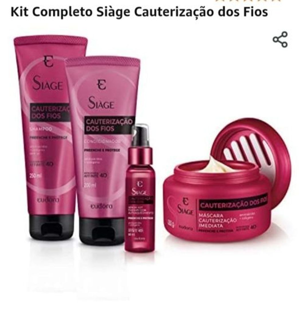 Moda Kit siàje eudora cauterizaçao dos fios