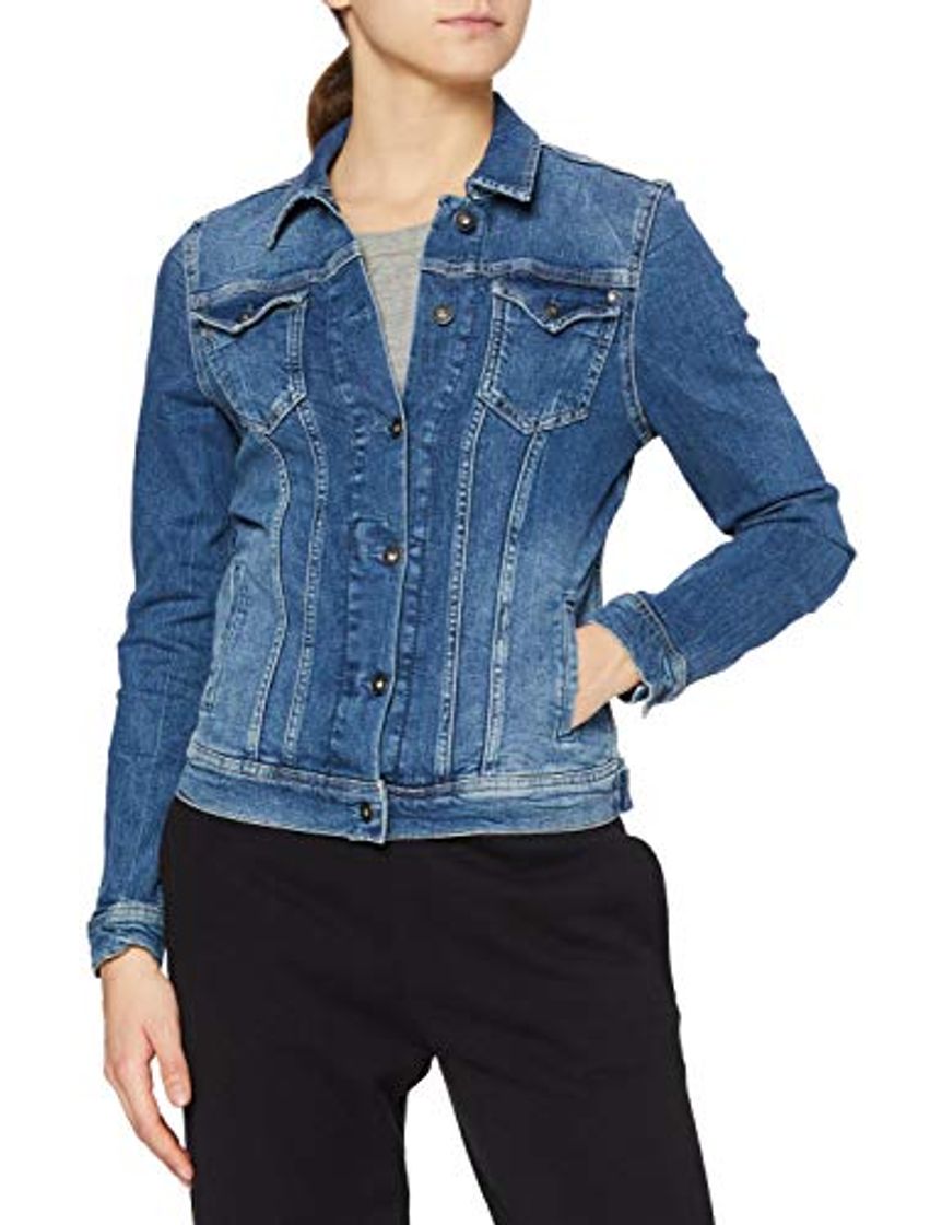 Fashion Pepe Jeans Thrift Pl400755cf7 Chaqueta Vaquera, Azul