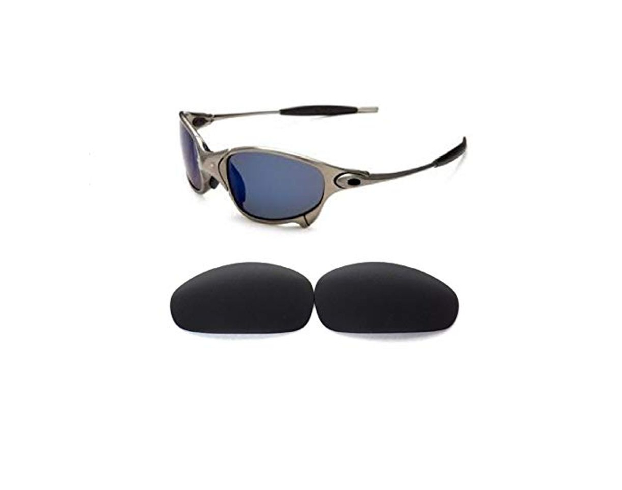 Fashion Galaxylense Lentes de reemplazo para Oakley Juliet Polarizados para hombre o mujer Regular Negro