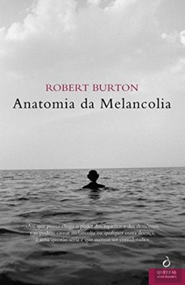 Libro Anatomia da Melancolia  Robert Burton