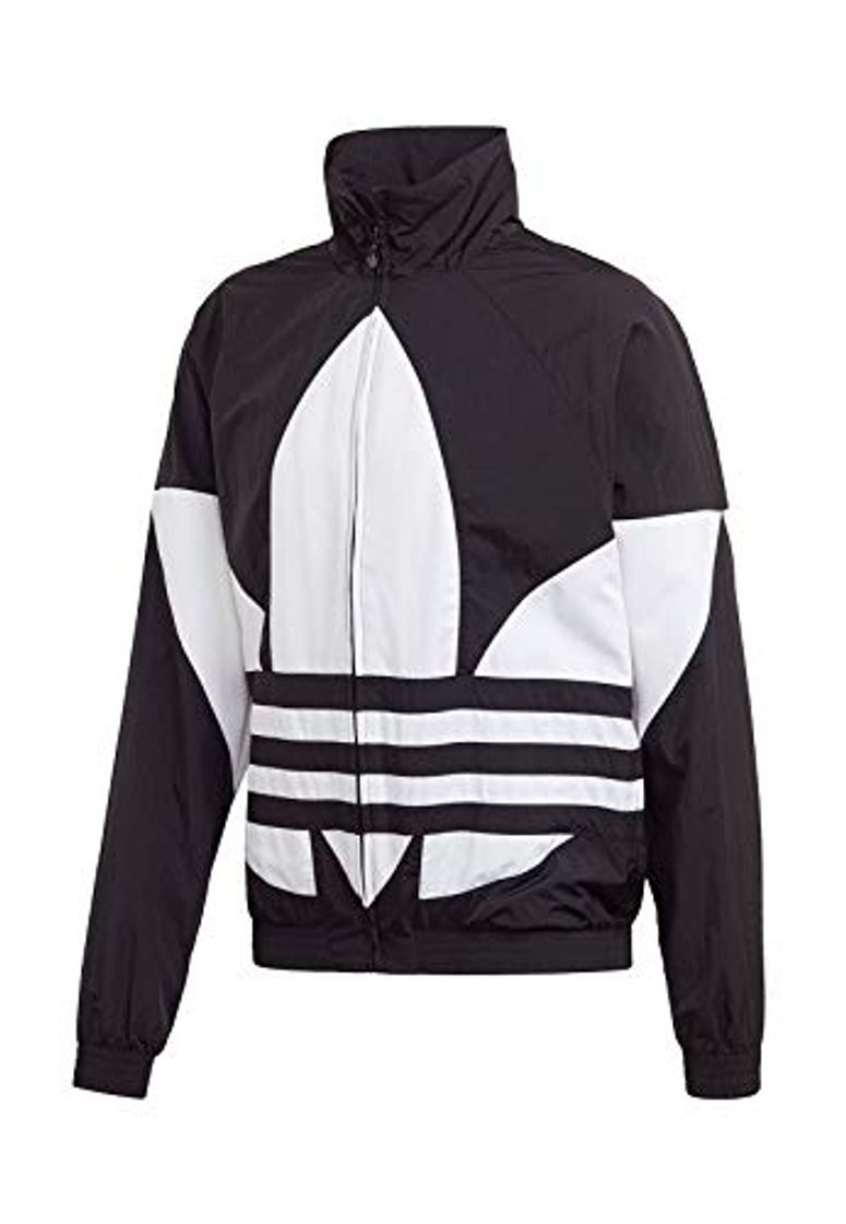 Fashion adidas Bg Trefoil TT Chaqueta con Cremallera, Hombre, Negro