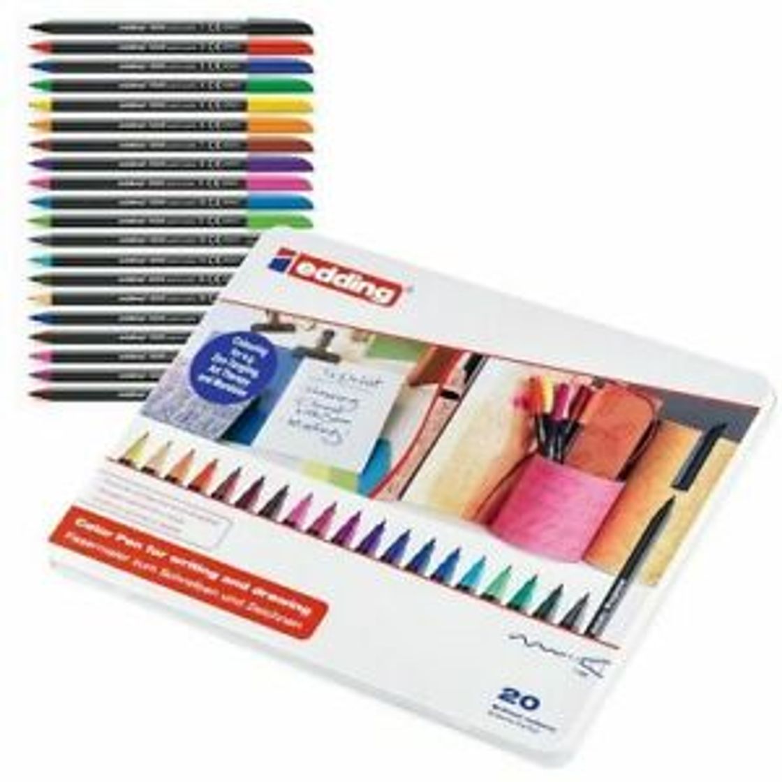 Product Edding pack de 20 colores 