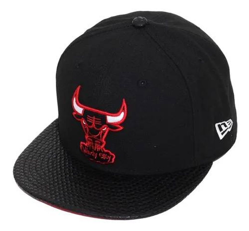 Moda Boné New Era Aba Reta Fechado Nba Bulls Tonal

