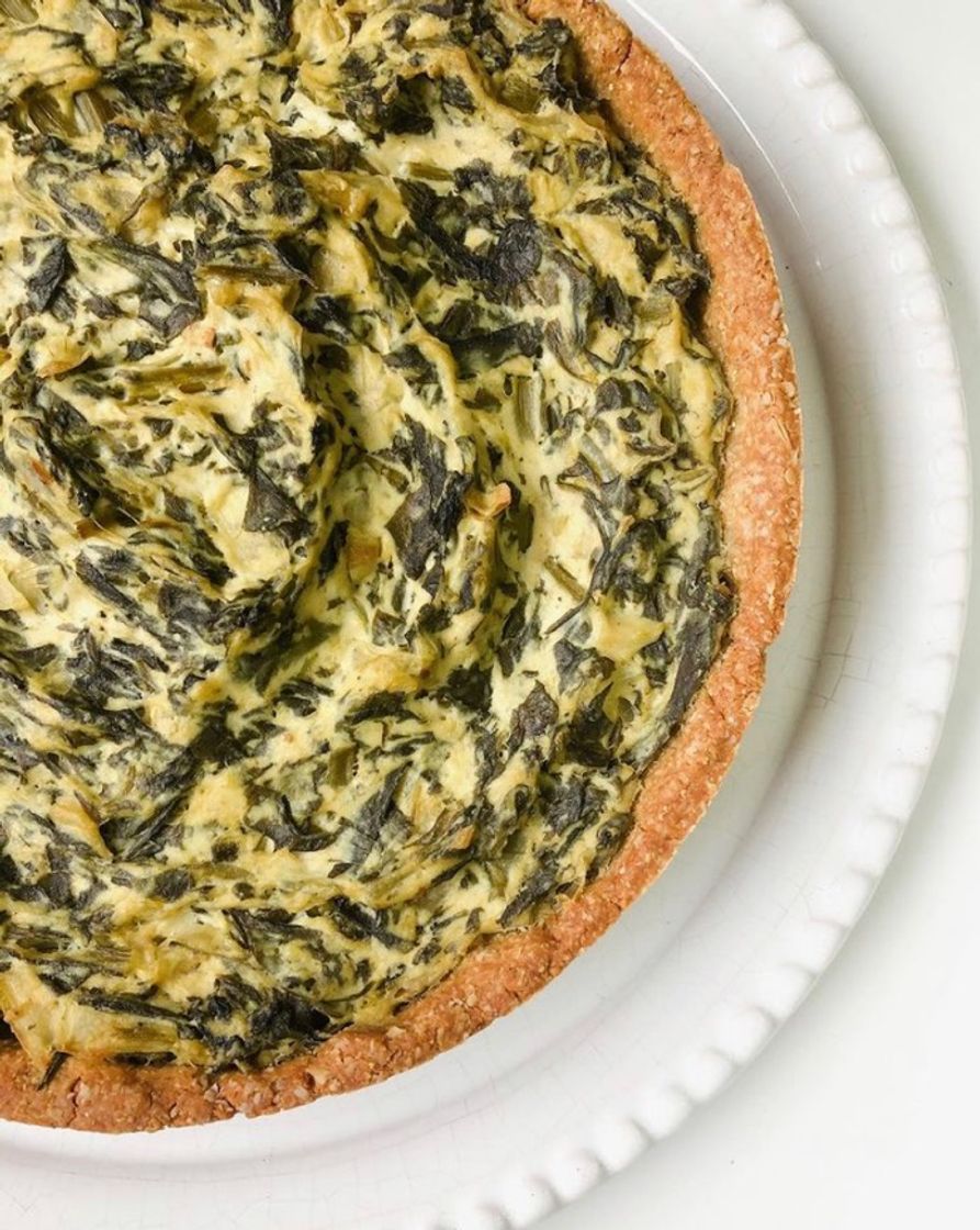 Torta Vegana de Espinafre