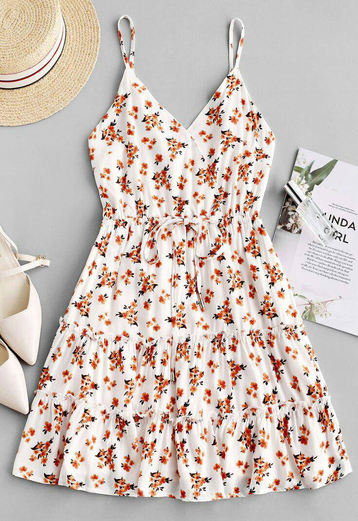 Fashion Vestido Floral