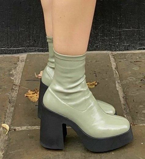 green low boots