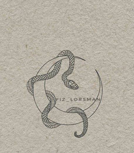 lua serpente tattoo