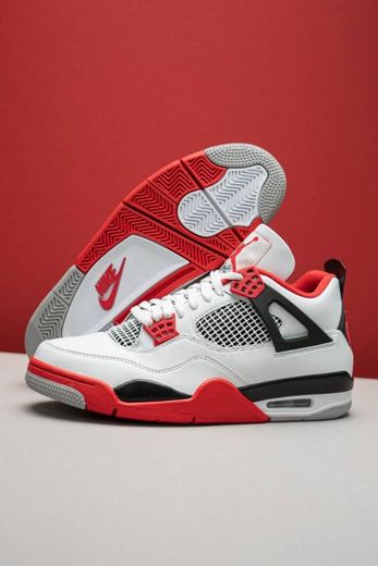 Nike 4 fire red
