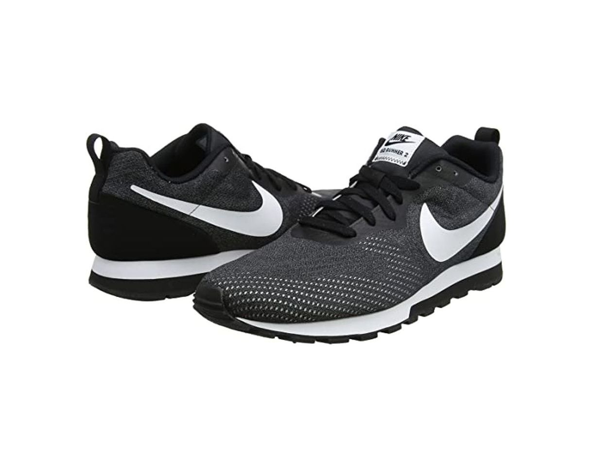 Fashion Nike MD Runner 2, Zapatillas de Running Hombre, Negro