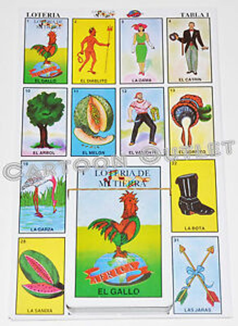 Fashion lotería