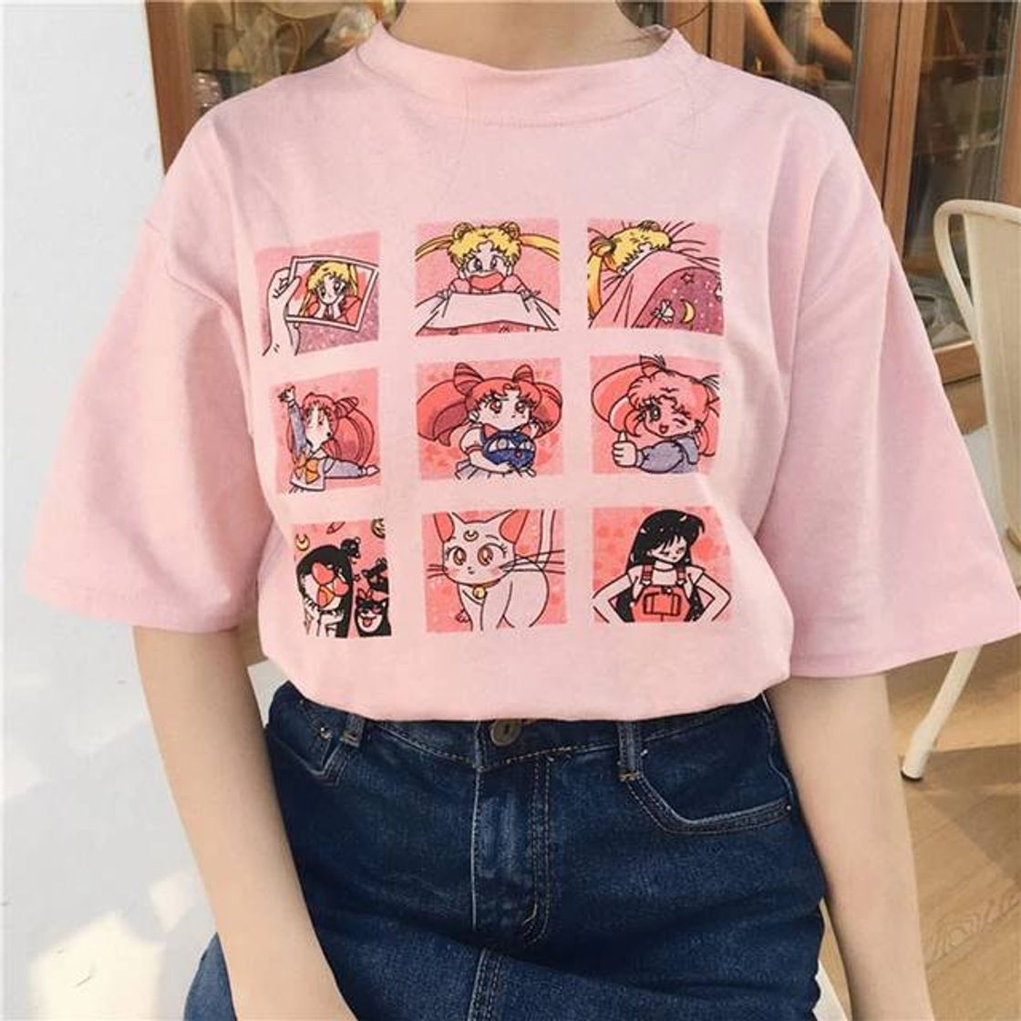 Fashion camiseta sailor moon