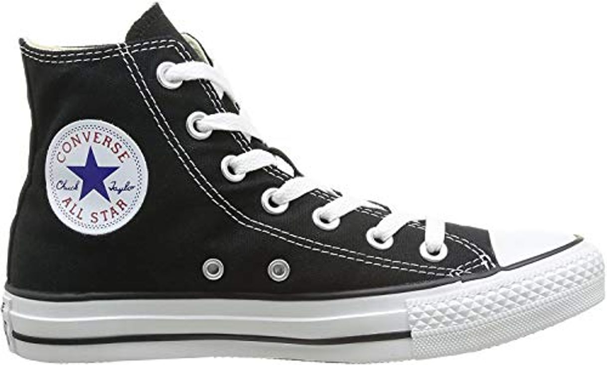 Social Converse Chuck Taylor All Star, Zapatillas altas Unisex adulto, Negro (Black), 38