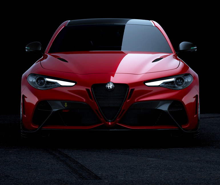 Fashion Giulia Quadrifoglio: potência na estrada | Alfa Romeo PT