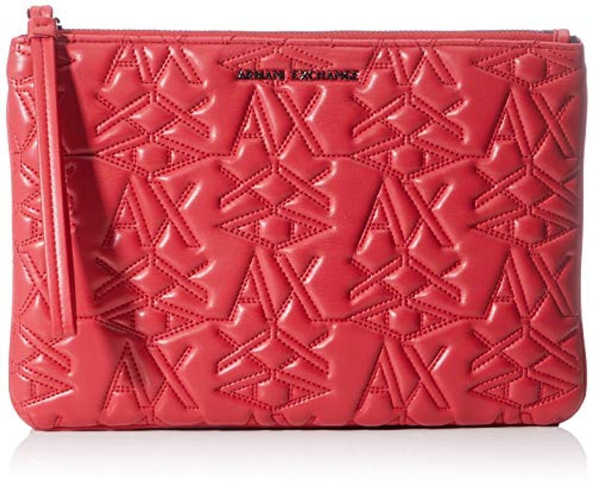 Producto Armani Exchange - 3d Logo Pouch, Monederos Mujer, Rojo