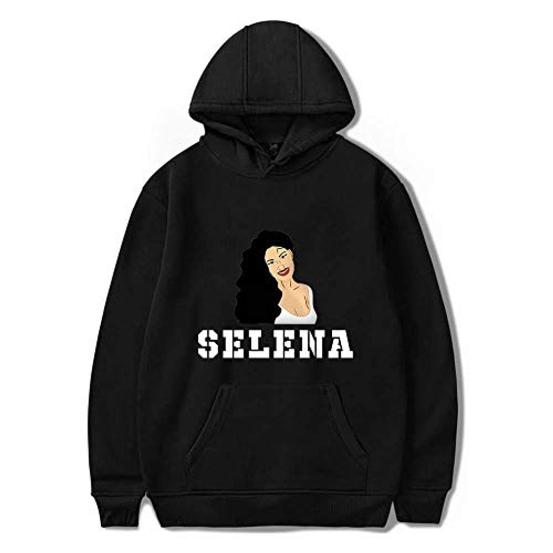 Producto rtyredtyret Selena Quintanilla rodea con Estilo de Sudadera Suelta para Hombres y Mujeres D Black L