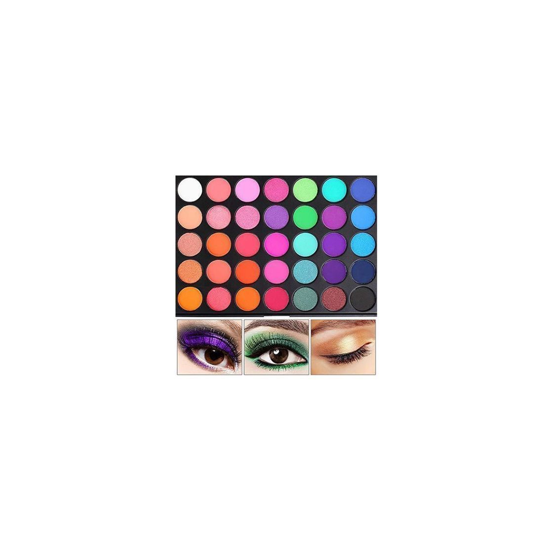 Social UCANBE BELLE 35 Colorido Maquillaje Sombra de Ojos Paleta de pigmentos Paleta