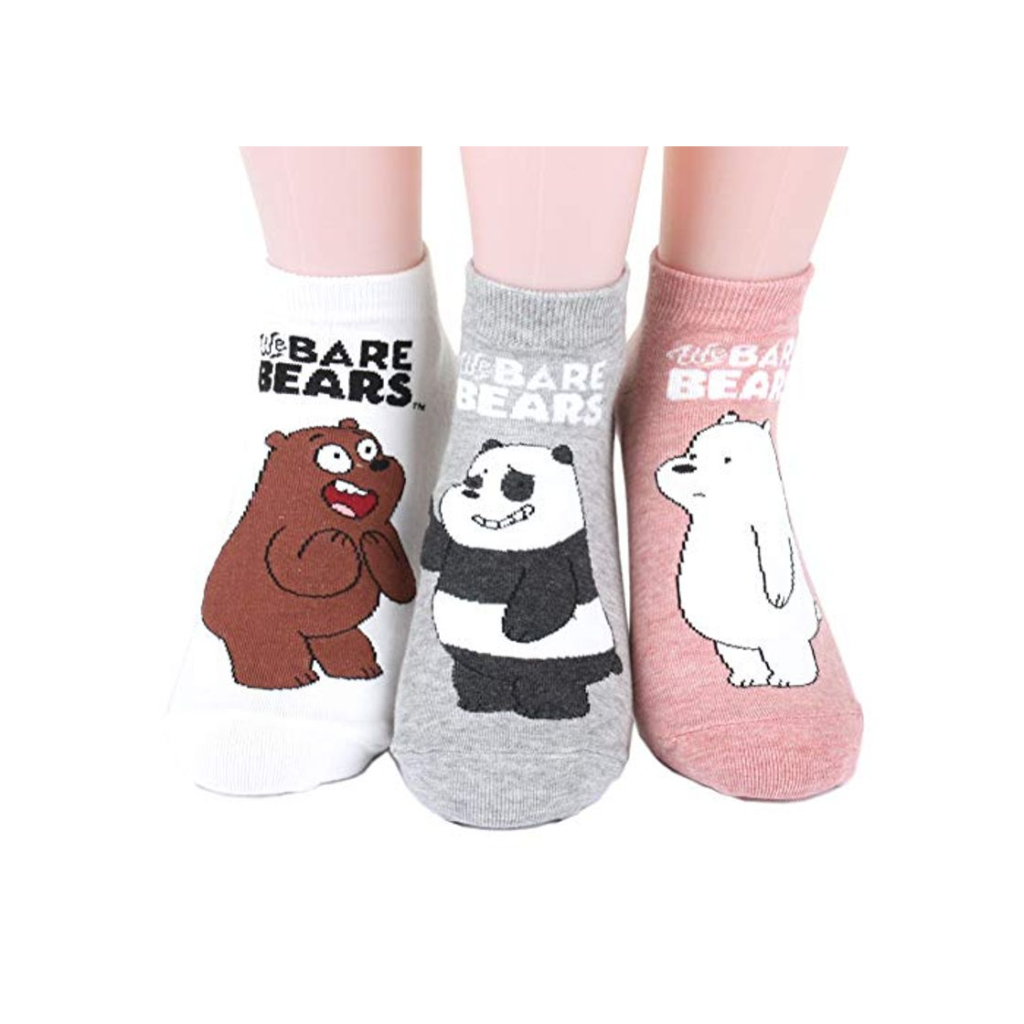 Productos We Bare Bears socks Women's Socks 3 pairs