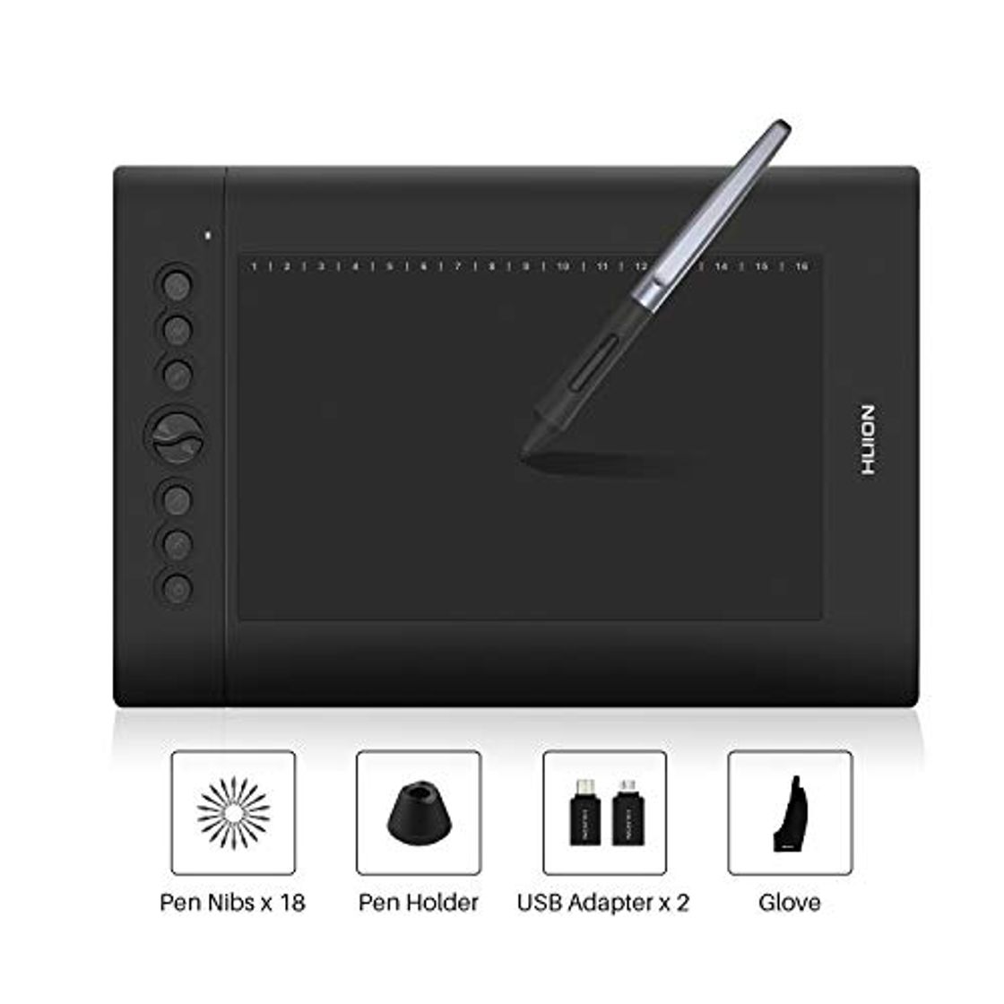 Producto HUION H610PRO V2 Tableta gráfica - Tableta gráfica de Dibujo de Espacio