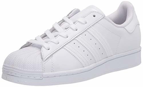 Social adidas Originals Superstar Tenis para mujer, Blanco