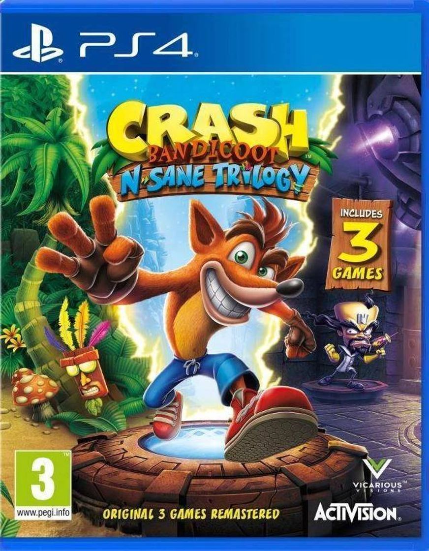 Videogames Crash Bandicoot N. Sane Trilogy