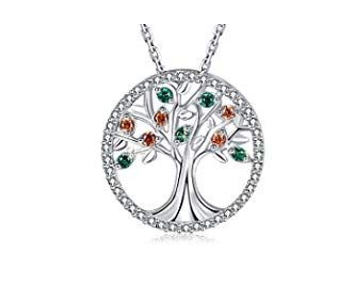 Social MEGA CREATIVE JEWELRY "Amor de la Familia" Collares Mujer de Árbol de