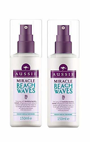 Social 2 x 150 ml Aussie Milagro playa olas Spray