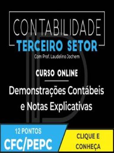 Contabilidade - Demonstraçoes Contabeis e Notas Explicativas