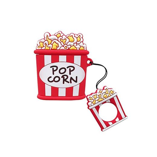 Popcorn and French Fries - Funda de Silicona para Airpods 1 y